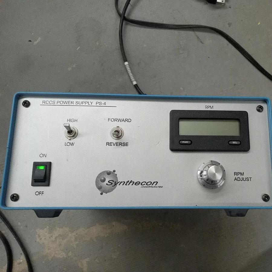 Used RCCS POWER SUPPLY PS-4 Synthecon Incorporated