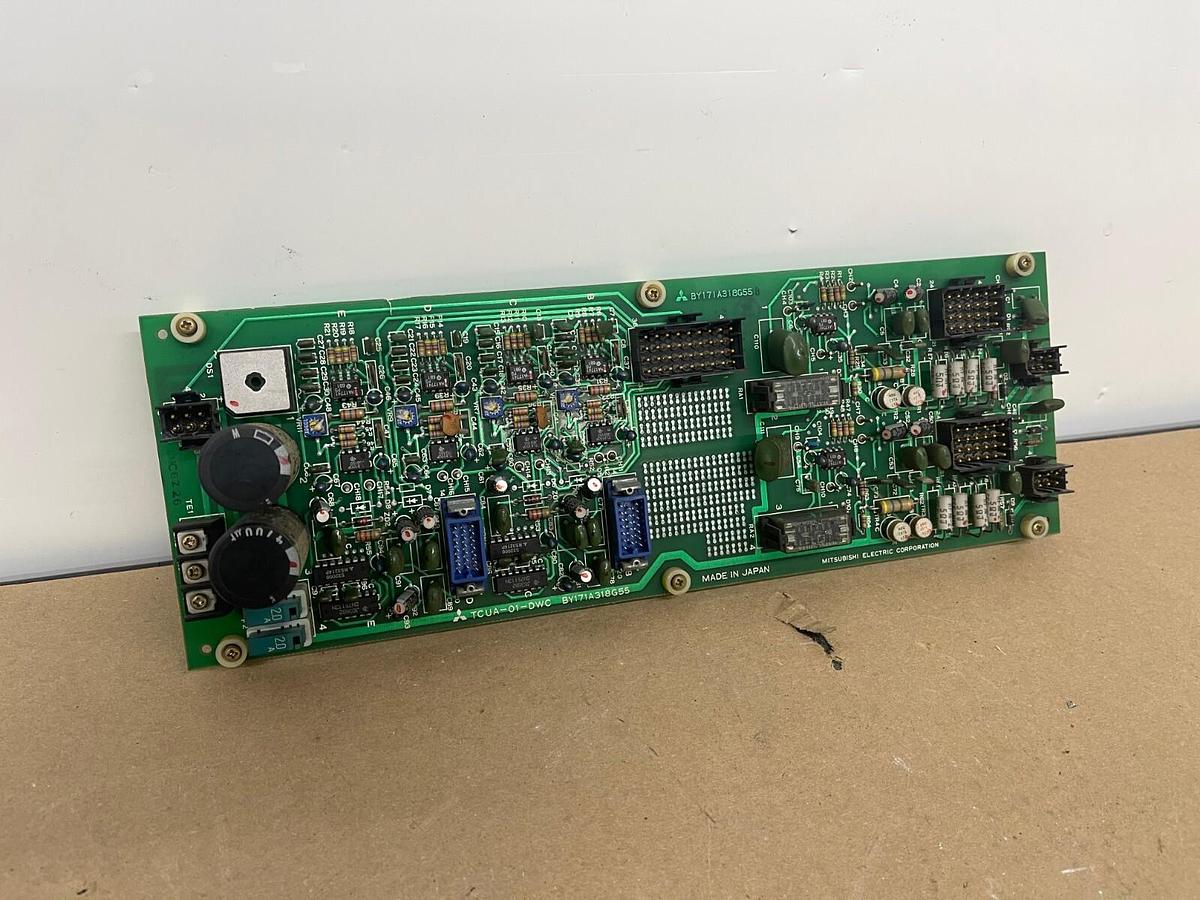 Used Mitsubishi TCUA-01-DWC Circuit Board BY171A318G55