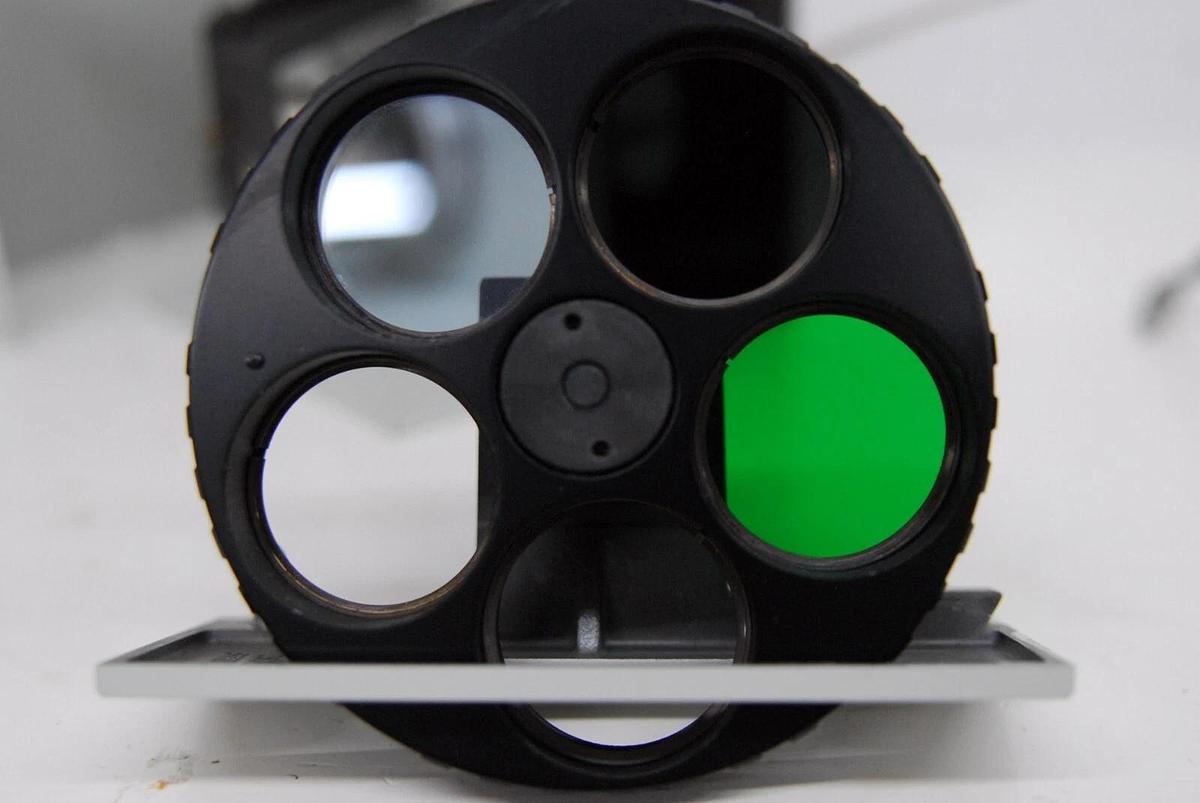 Used Zeiss Jena Jenaval jenalumar - Light Housing W/ Filter Wheel Revolver