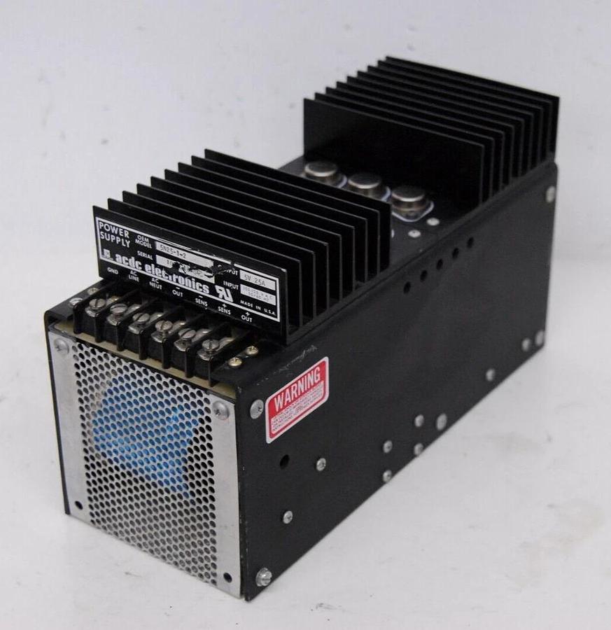 Used ACDC Electronics 5N25-1-2 Power Supply 5V 25A
