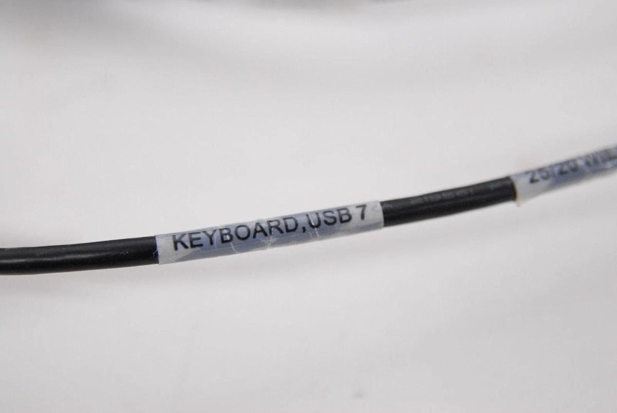 Used Omnicell Optiflex 13-1172 Keyboard W/ Authentec 45494 Fingerprint Sensor