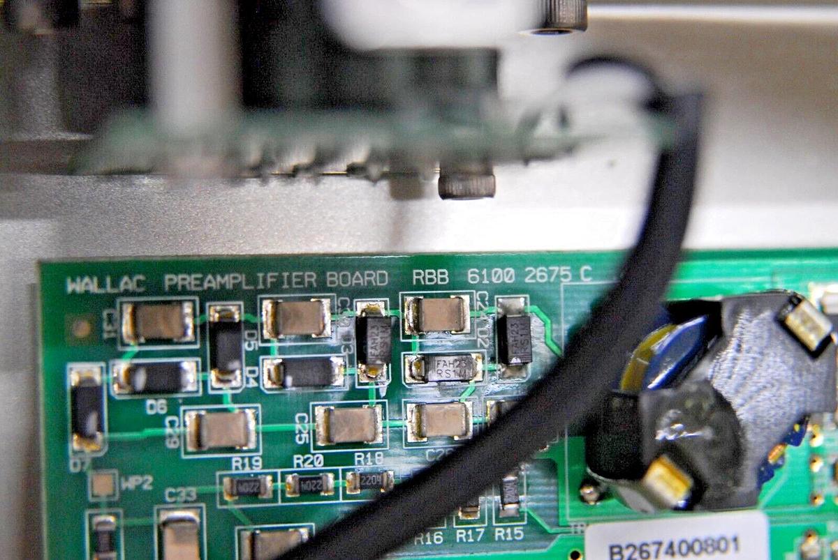 Used Wallac 6100 4325 C RBB Preamplifier Board Assembly