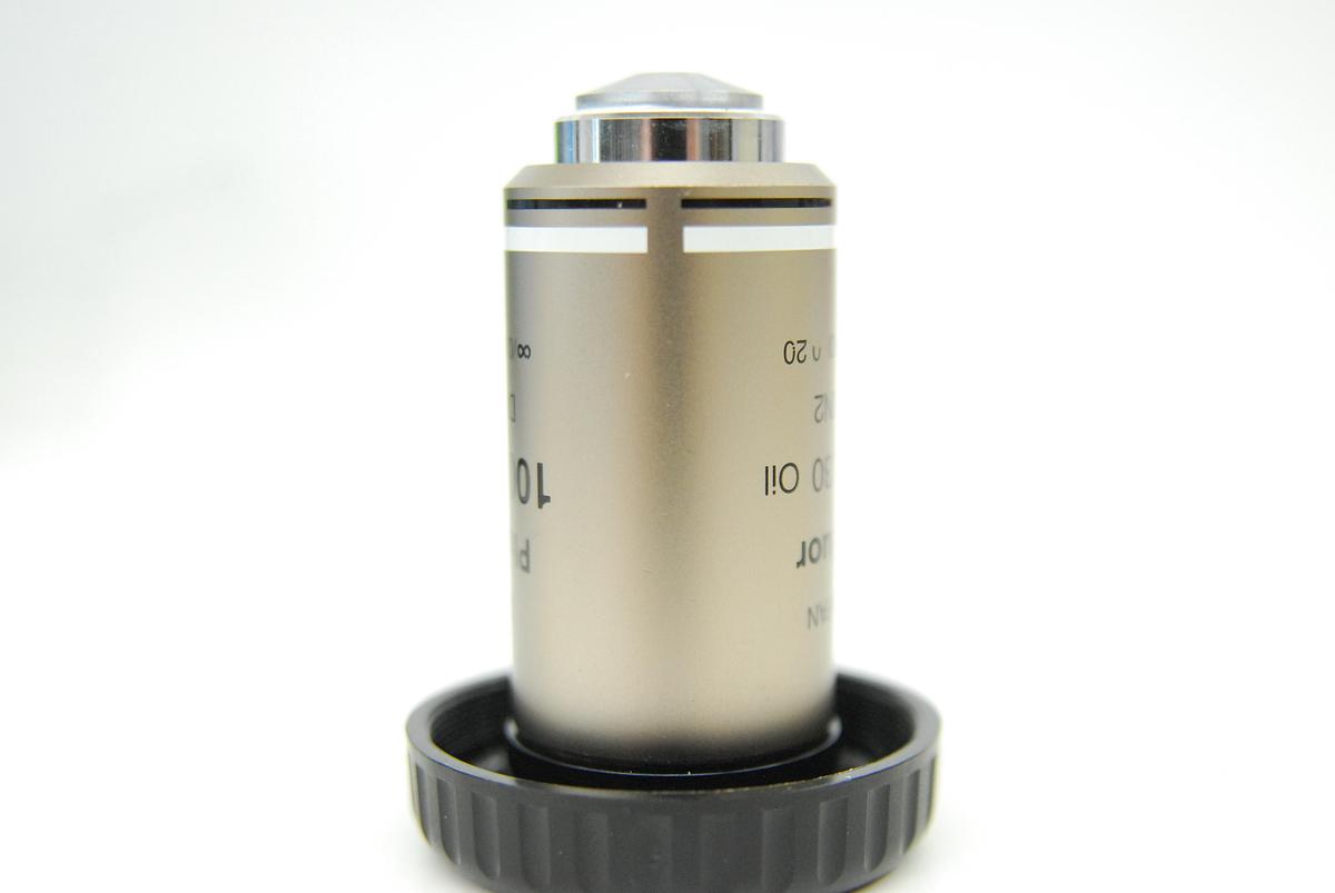 Used Nikon Plan Fluor 100X/1.30 Oil DIC H/N2 ∞/0.17 WD 0.20 Microscope Objective