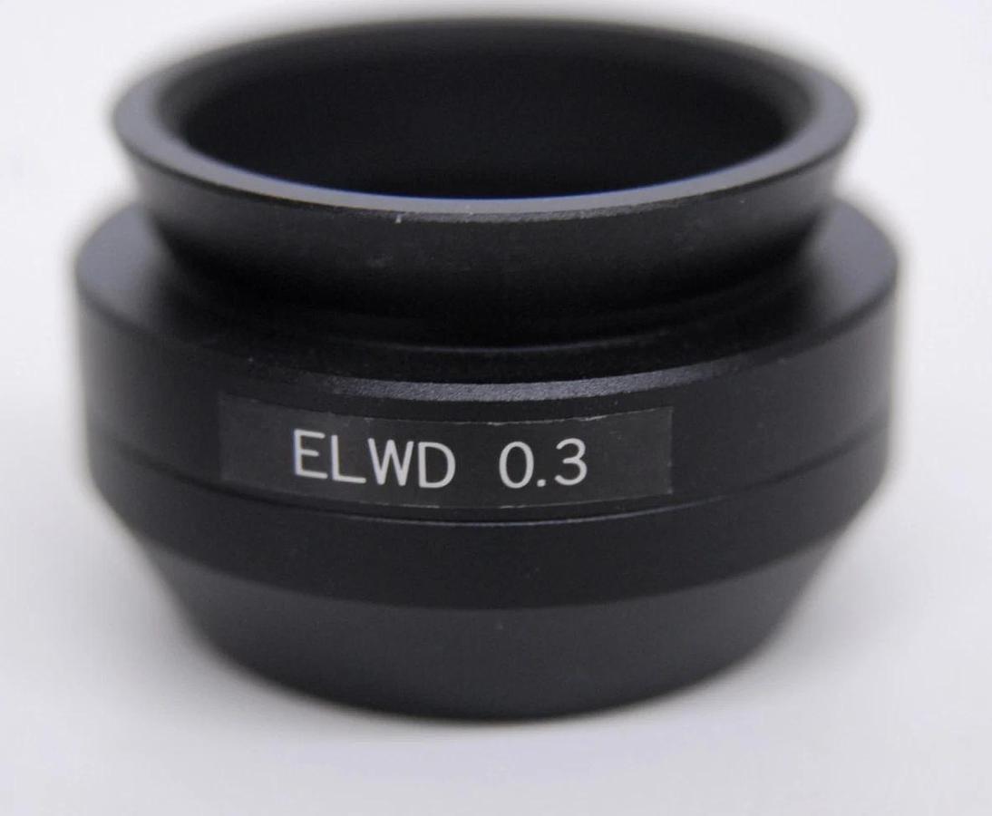 Used Nikon ELWD 0.3 Phase Contrast LWD Turret Condenser W/ 0.3 ELWD Lens - Diaphot