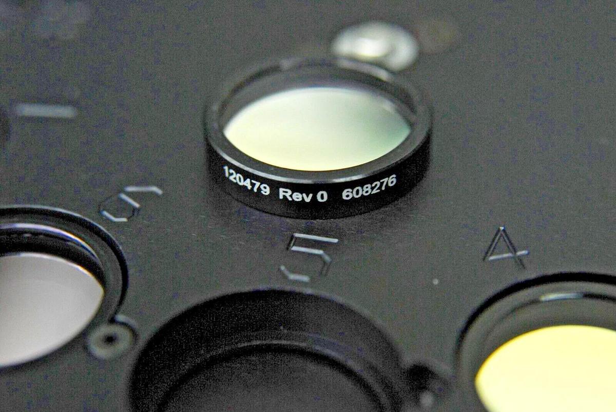 Used FW 007-50-25 12-Position Motorized Filter Wheel W/ 10 Filters - Ivis Lumina II