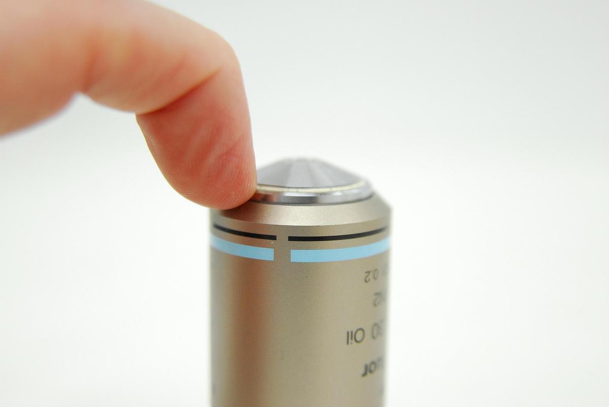 Used Nikon Plan Fluor 40X/1.30 Oil DIC H/N2 ∞/0.17 WD 0.2 Microscope Objective
