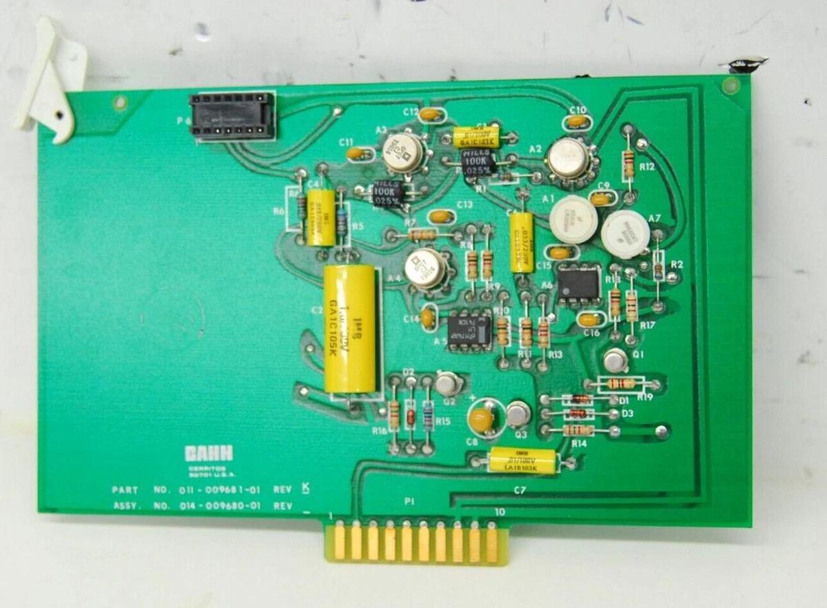 Used Cahn 011-009681-01 014-009680-01 Power Board (C-35 Microbalance)