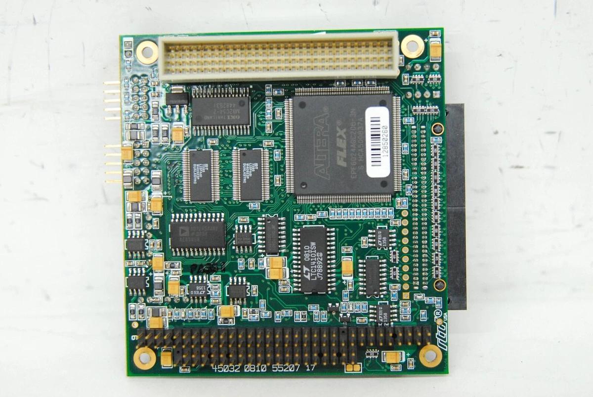 Used RTD Embedded Technologies DM7520HR-8 PC-104+ 12-Bit Analog I/O DAQ Module