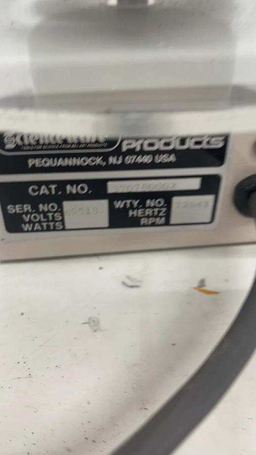 Used Science Ware Bel-art Products 370780002 Mini Centrifuge