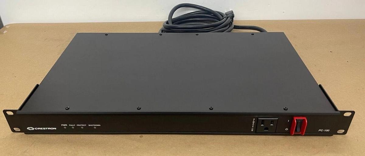 Used Crestron Power Conditioner 100, PC-100 Sequence Power