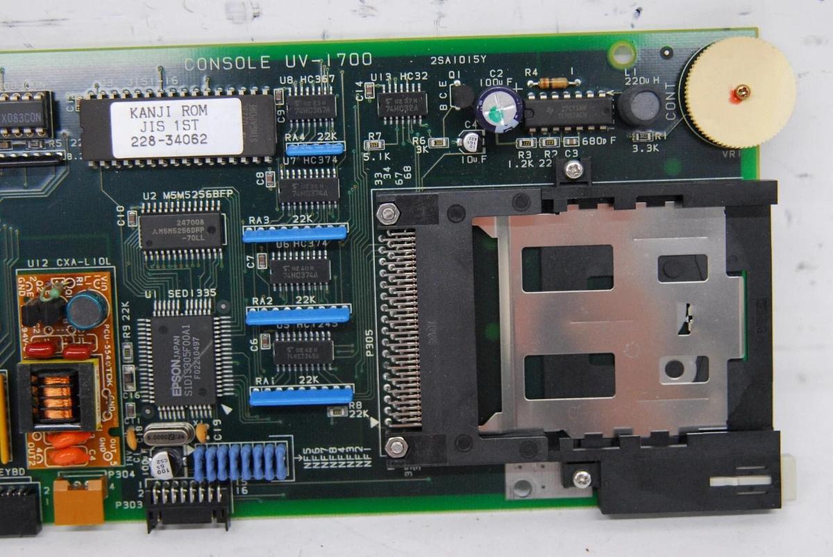 Used Shimadzu UV-1700 - 206-87615-92 Console Board (KANJI ROM 228-34062)