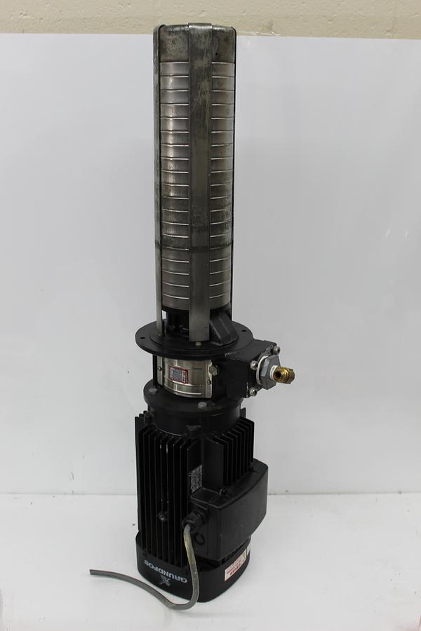 Used Grundfos Vertical Pump CRK2-180, 4 HP, 60 Hz, 3 Phase, 20 L/min4