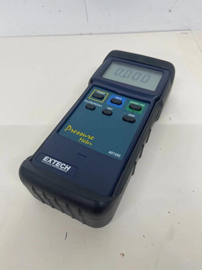 Used Extech 407495 Heavy Duty Pressure Meter