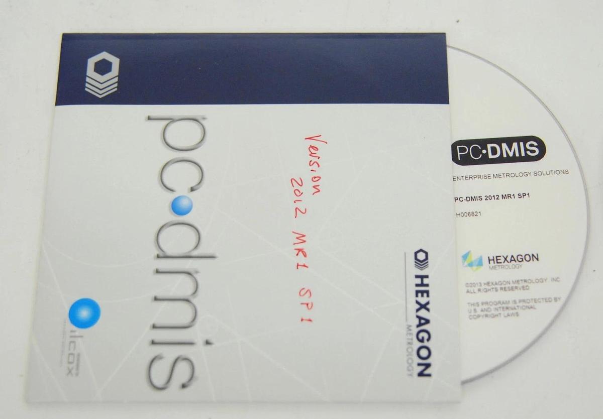 Used Wilcox Hexagon Metrology PC-DMIS v3.7/4.0/4.1/4.2/4.3/2011/2012/2014.1 Software