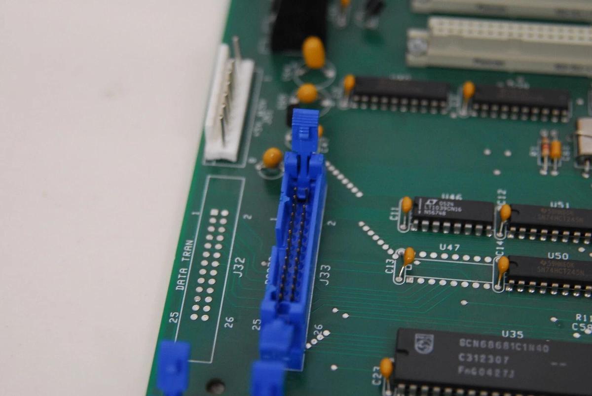 Used Beckman 00500956 Motherboard W/ Attached Board 606725 (Beckman LS6500)