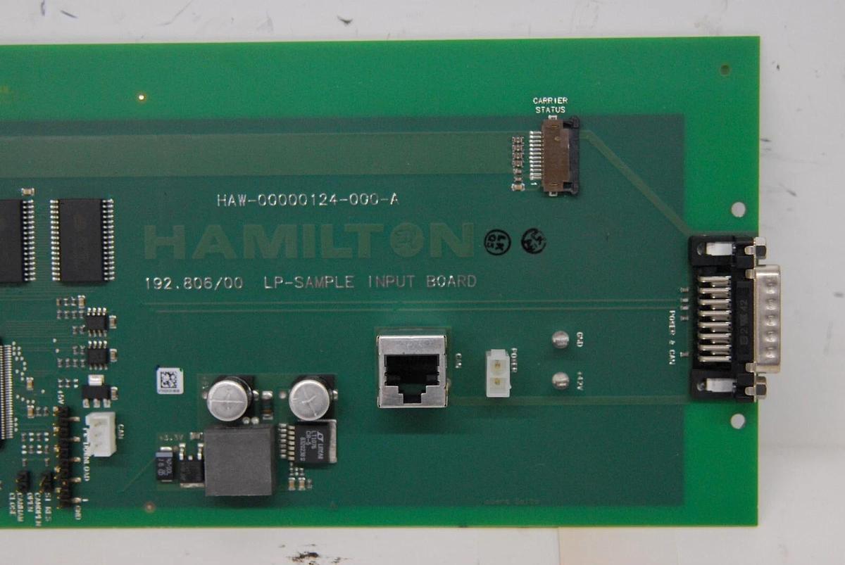Used Hamilton 192-806/00 LP-Sample Input Board (QIAGEN QIAsymphony SP)