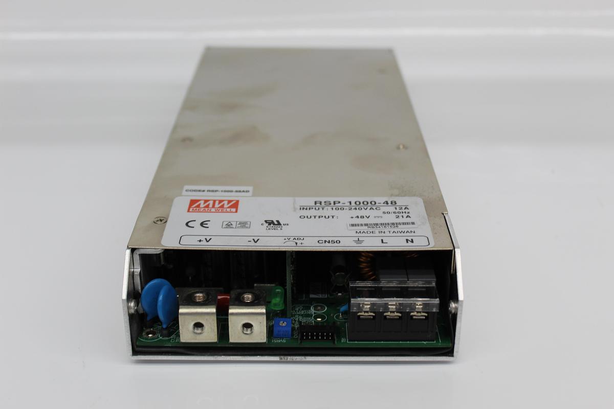 Used Mean Well RSP-1000-48 48V 21A 1000W Switching Power Supply