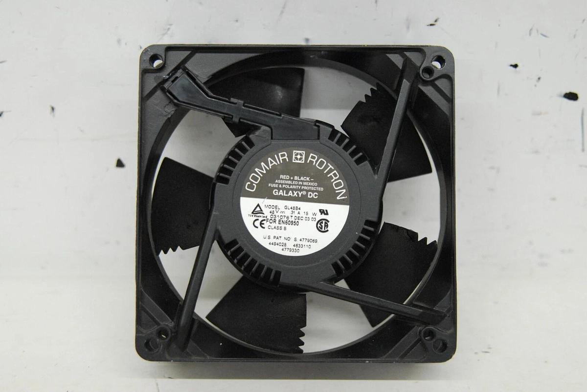 Used Comair Rotron GL48B4 031076 Galaxy DC 120mm Fan 48V .31A 15W