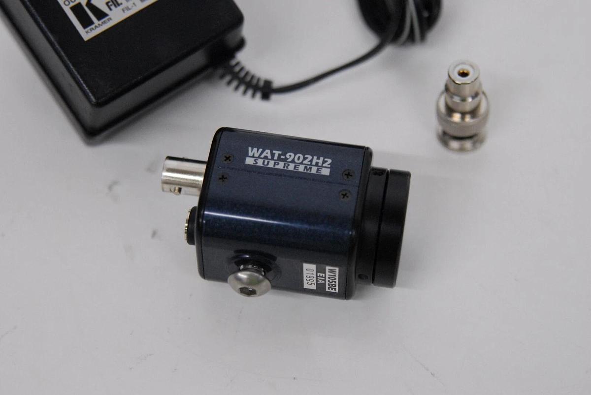 Used Watec WAT-902H2 Supreme - CS Mount High Sensitive Camera - TESTED
