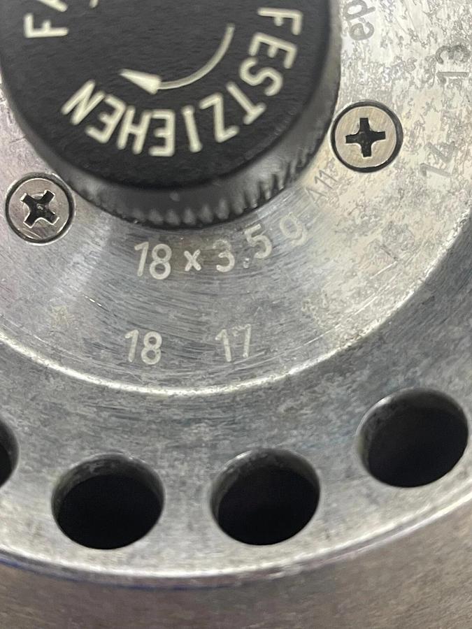 Used Eppendorf 18x3.5g 14000 RPM Centrifuge Rotor