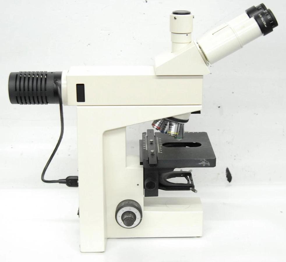 Used Zeiss Axiolab A Microscope W/ Reflective-Light Illuminator H, Epiplan Objectives