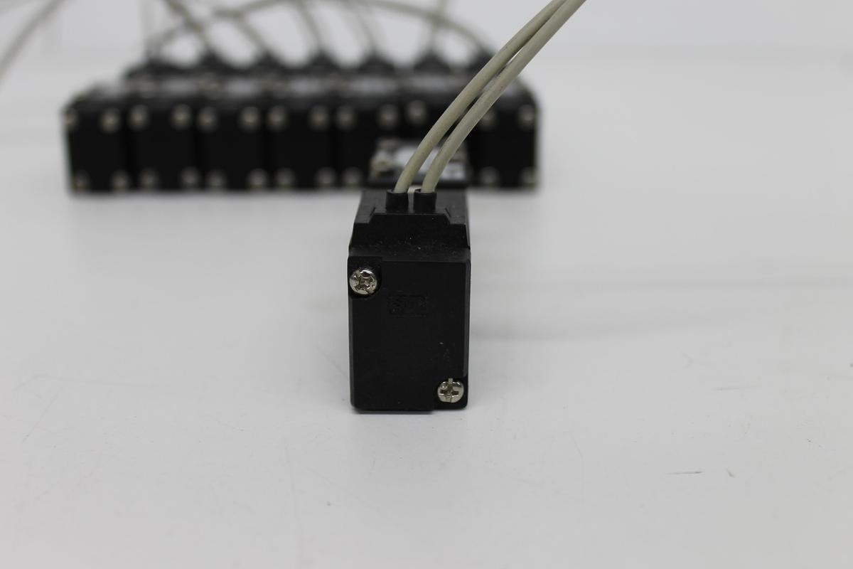 Used SMC NVFS2110-3G Soleniod Valve LOT OF 8