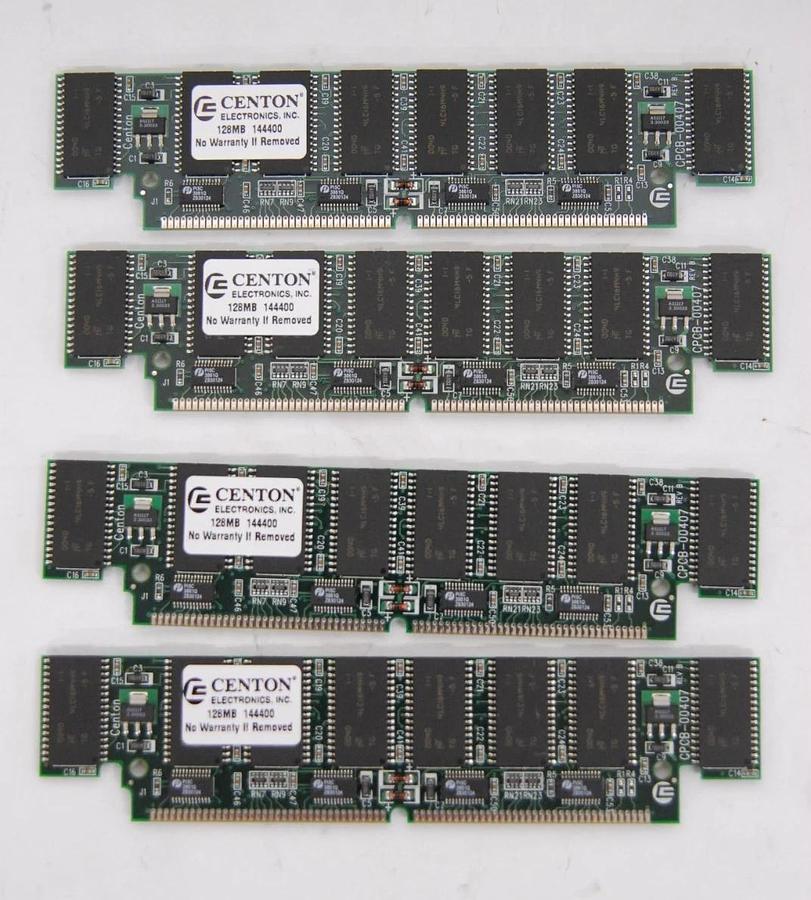 Used HP 77100-65810 CCLR Board W/ 4x Centon CPCB-00407 128mb Memory (SONOS 5500)
