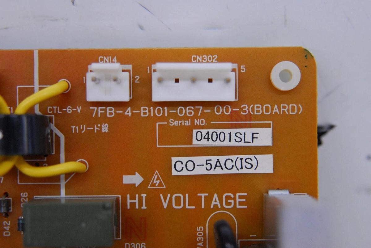 Used 7FB-4-B101-067-00-3 CO-5AC(IS) Control Board - Sanyo CO2 Incubator