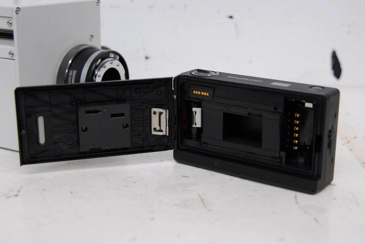 Used Olympus PM-PB30-3 Auto Exposure Body W/ PM-DA35DX, PM-C35DX Camera, PM-VB-3