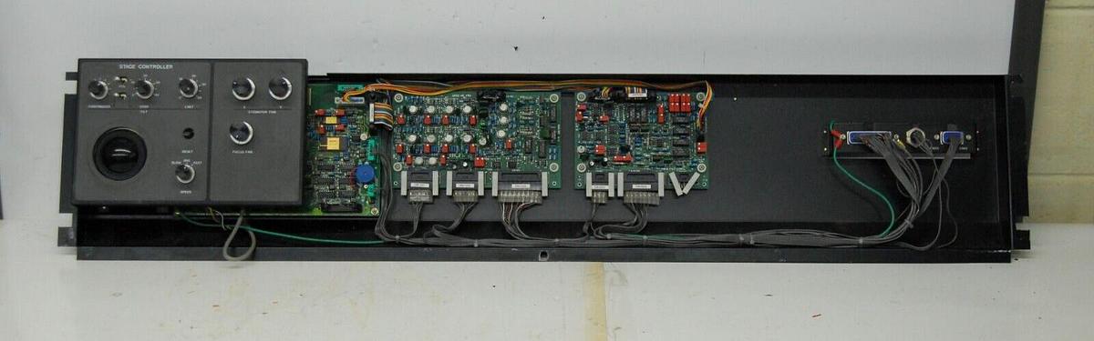 Used Hitachi SEM TrackBall Control Panel 585-5525 W/ Attached Control Boards