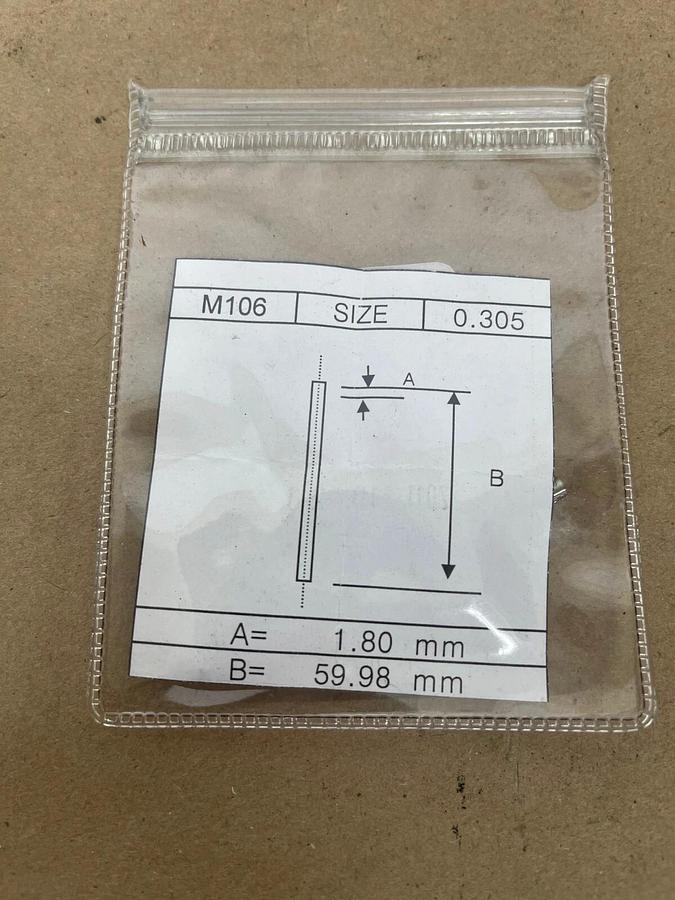 Used Mitsubishi M106 Wire Guide X052B102G55