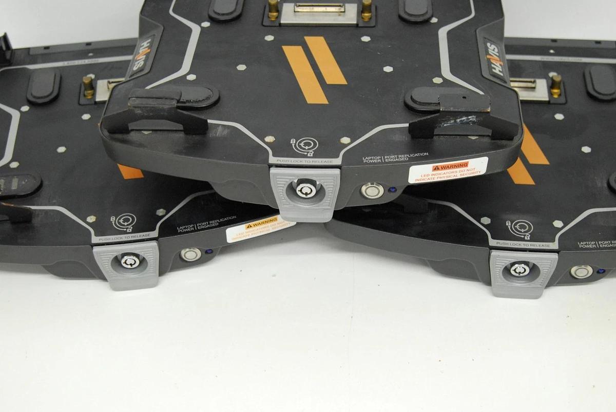 Used Havis DS-DELL-231 Vehicle Docking Stations - Lot of 3