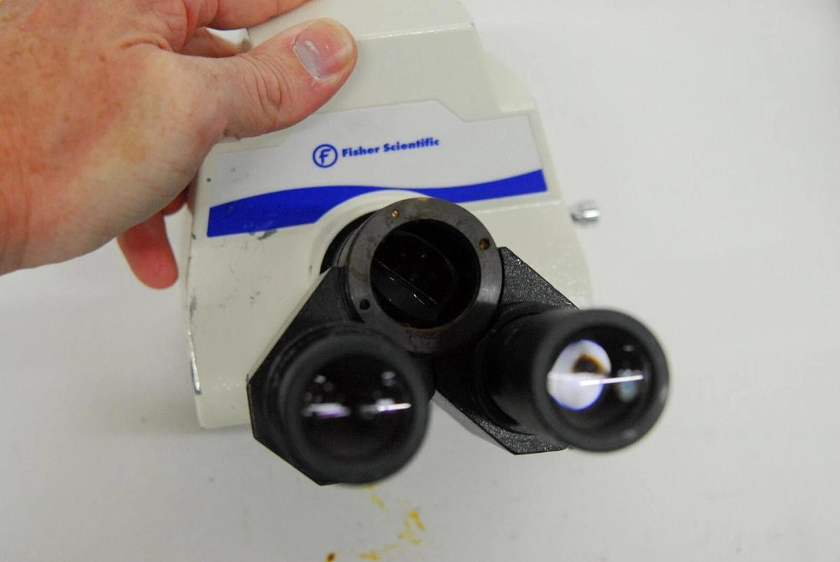 Used Fisher Scientific Microscope Binocular Head Tube