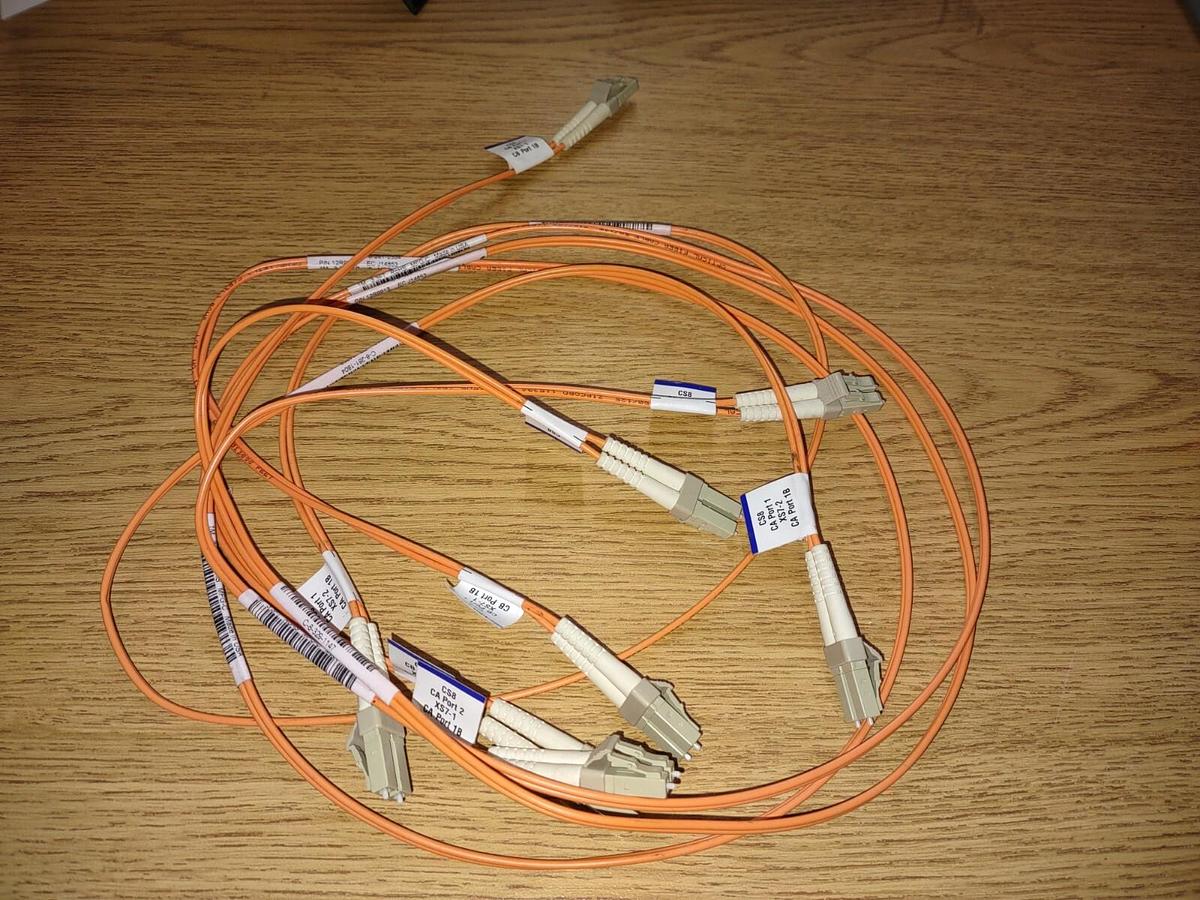 Used IBM 12R9913  LC  1M FIBER CABLE