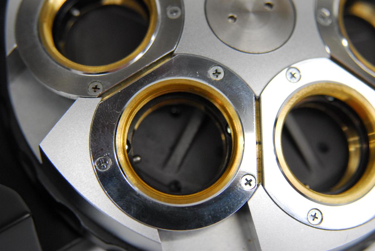 Used Nikon T-ND6 6-Position Microscope DIC Nosepiece Objective Turret (TE2000)