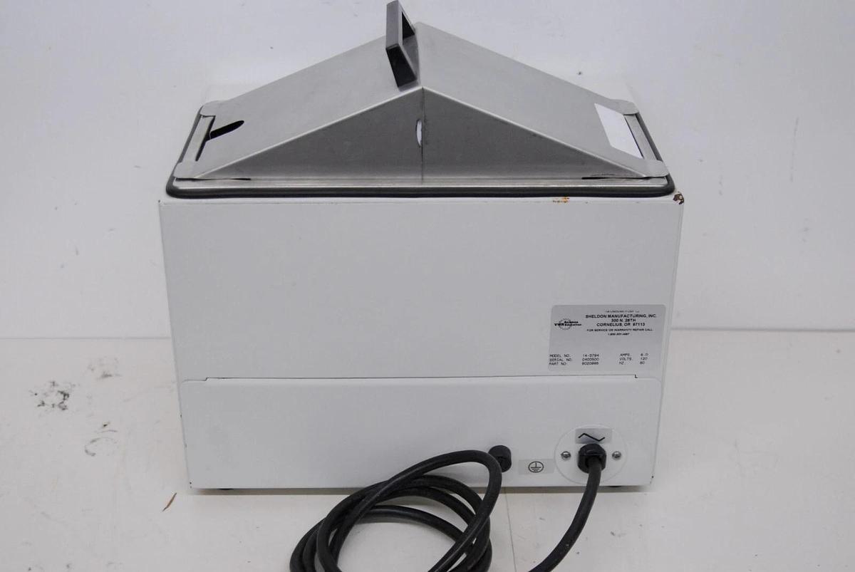 Used VWR Shel Labs Sheldon Manufacturing 14-5794 Heated Water Bath W/ Lid - TESTED