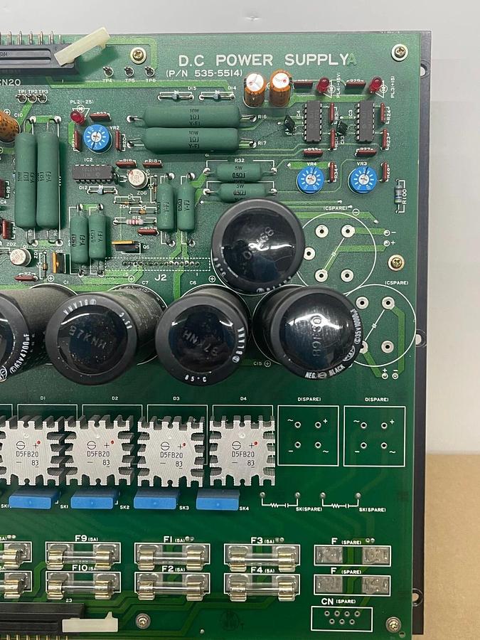 Used Seiko Seiki DC Power Supply 535-5514 W/ Transistor Board