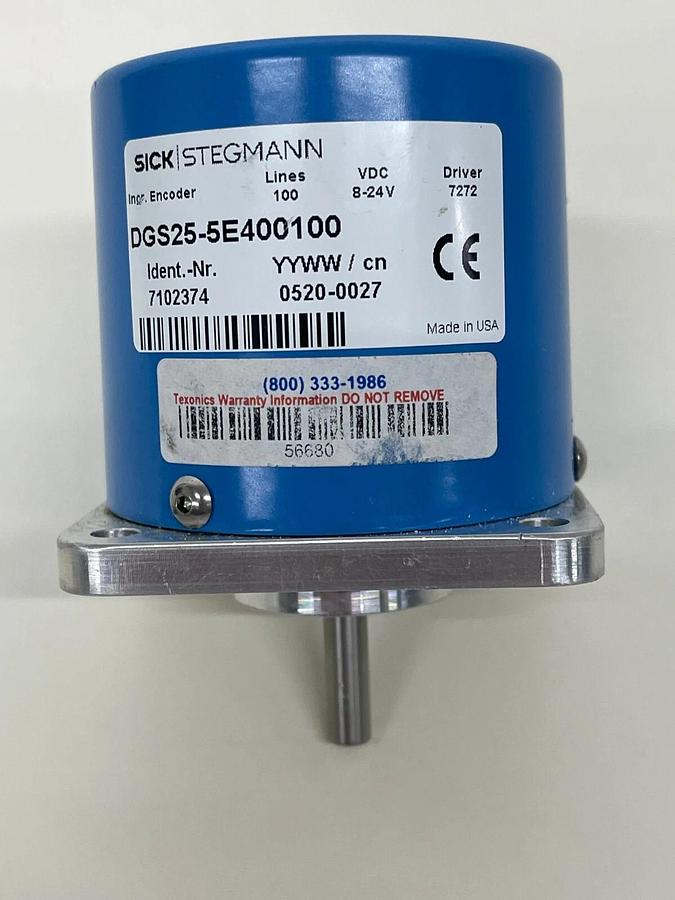 Used Sick Stegmann DGS25-5E400100 2.5" Incremental Encoder
