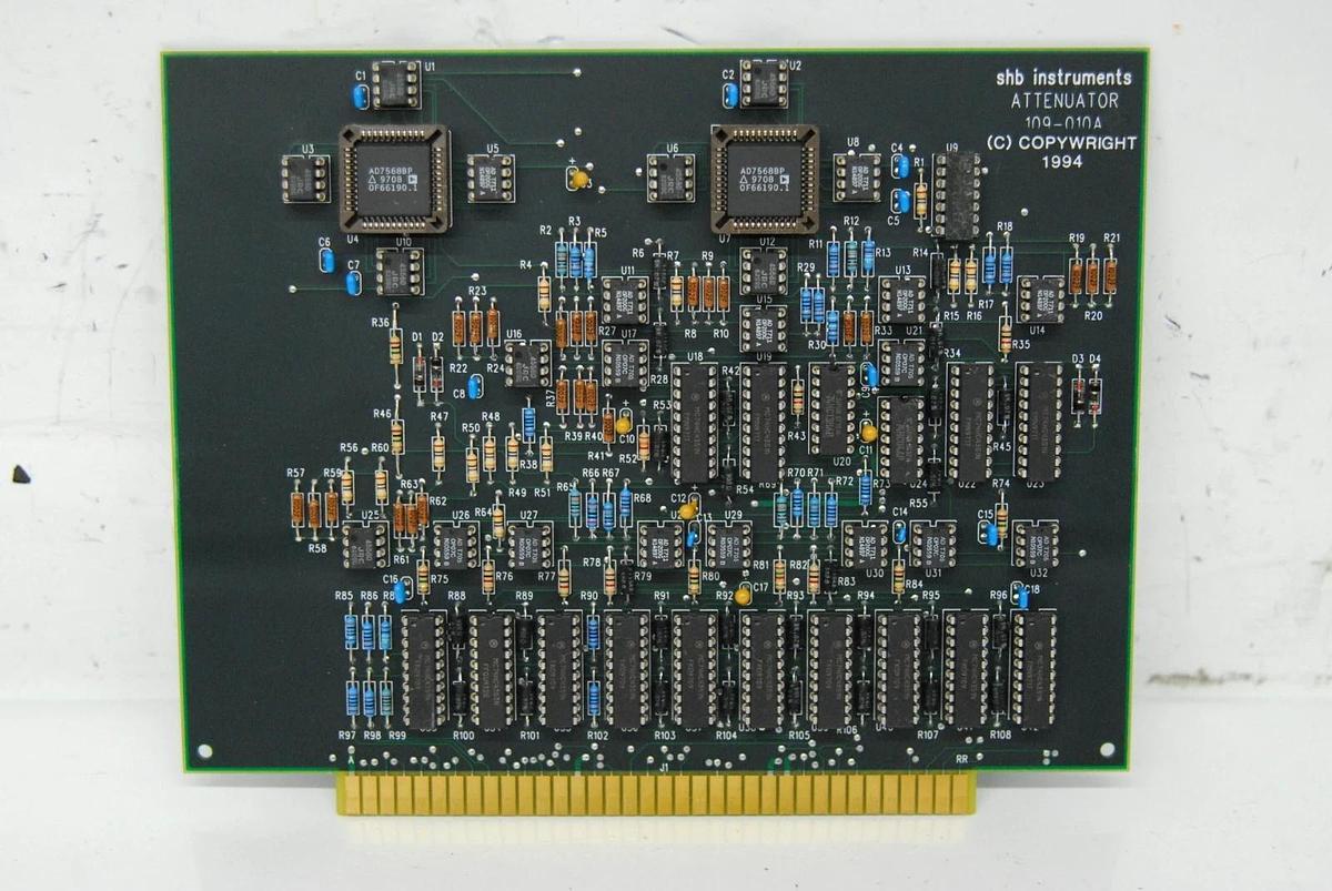 Used SHB Instruments 109-010A Attenuator Board - 109 Hysteresis Loop Tracer