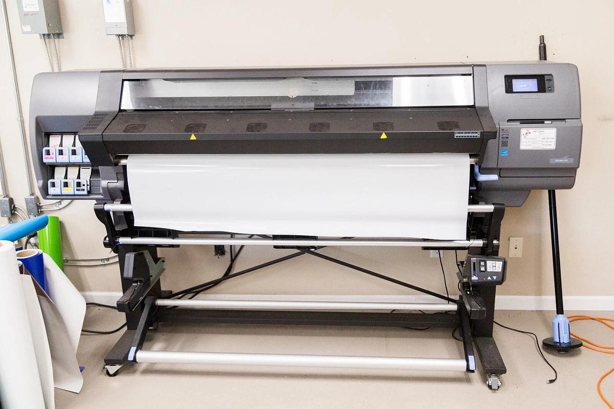 Used HP 315 Latex Printer With Extras - For Parts