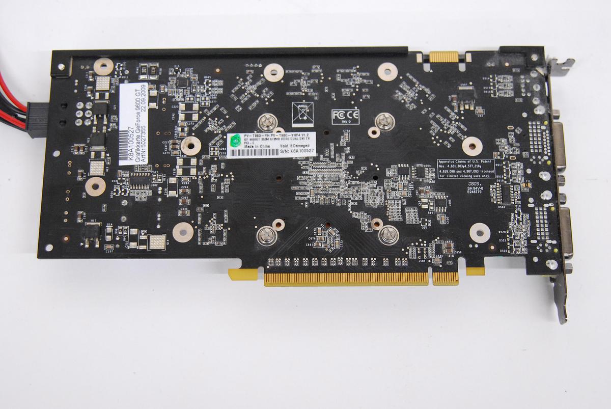 Used XFX GeForce 9600 GT K8A100527 512MB DDR3 Graphics Card - GE Voluson E8