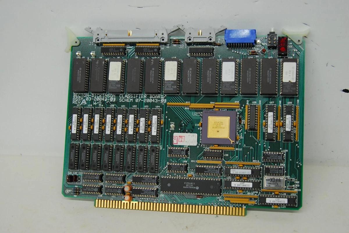 Used Becton Dickinson Classifier Board 03-20043-02, 07-20043-03 (FACSCalibur)