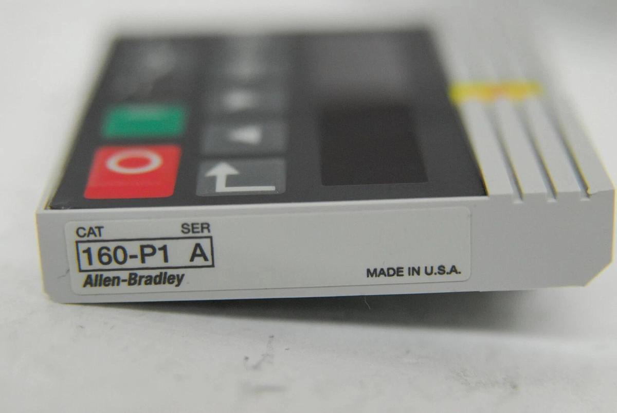 Used Allen-Bradley 160-AA03NSF1P1 7.06 C Variable Frequency Drive W/ 160-P1 Keypad