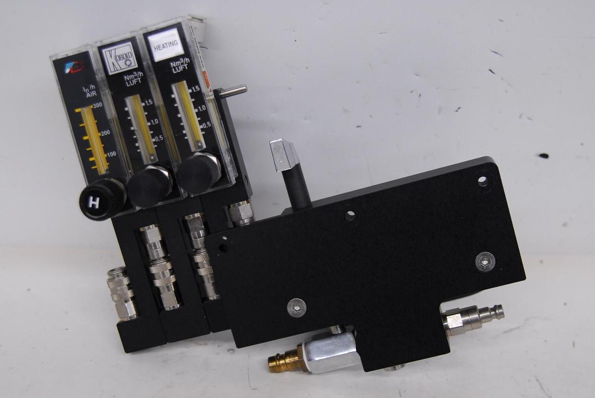 Used Anton Paar Rear Handle/Regulator/Valve Assembly (MCR 501)