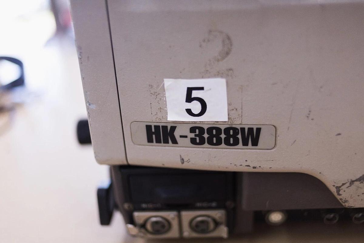 Used Ikegami HK-388W Camera Head Base with OCP 388 CCU and Beyerdynamic Headset