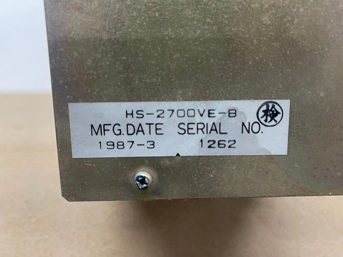 Used Mitsubishi EDM HS-2700VE-B Power Supply Panel Board 2000049L-B (DWC200H EDM)