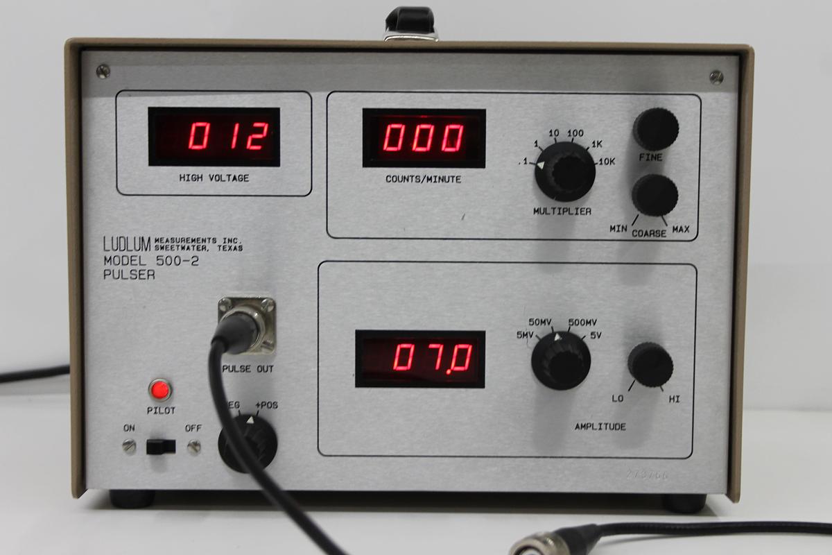 Used Ludlum 500-2 Pulser Pulse Generator