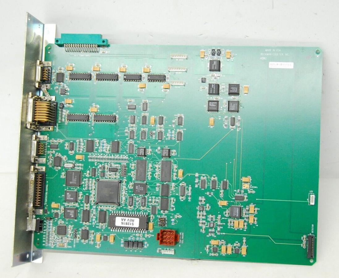 Used Beckman Coulter DU 800 - Control Board 512839/4202/00512840AB0113030001