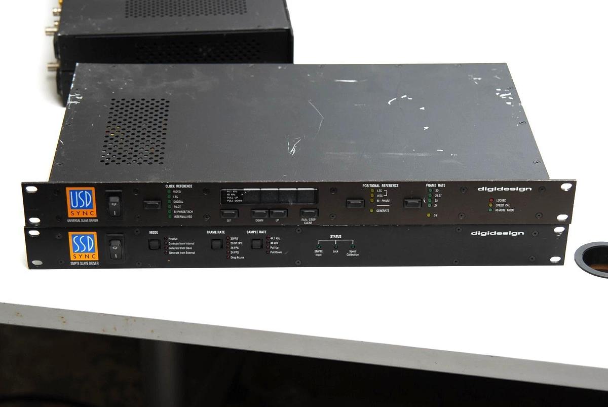 Used Digidesign Lot ADAT Bridge 24 x2, SSD Sync SMPTE, USD Universal Sync