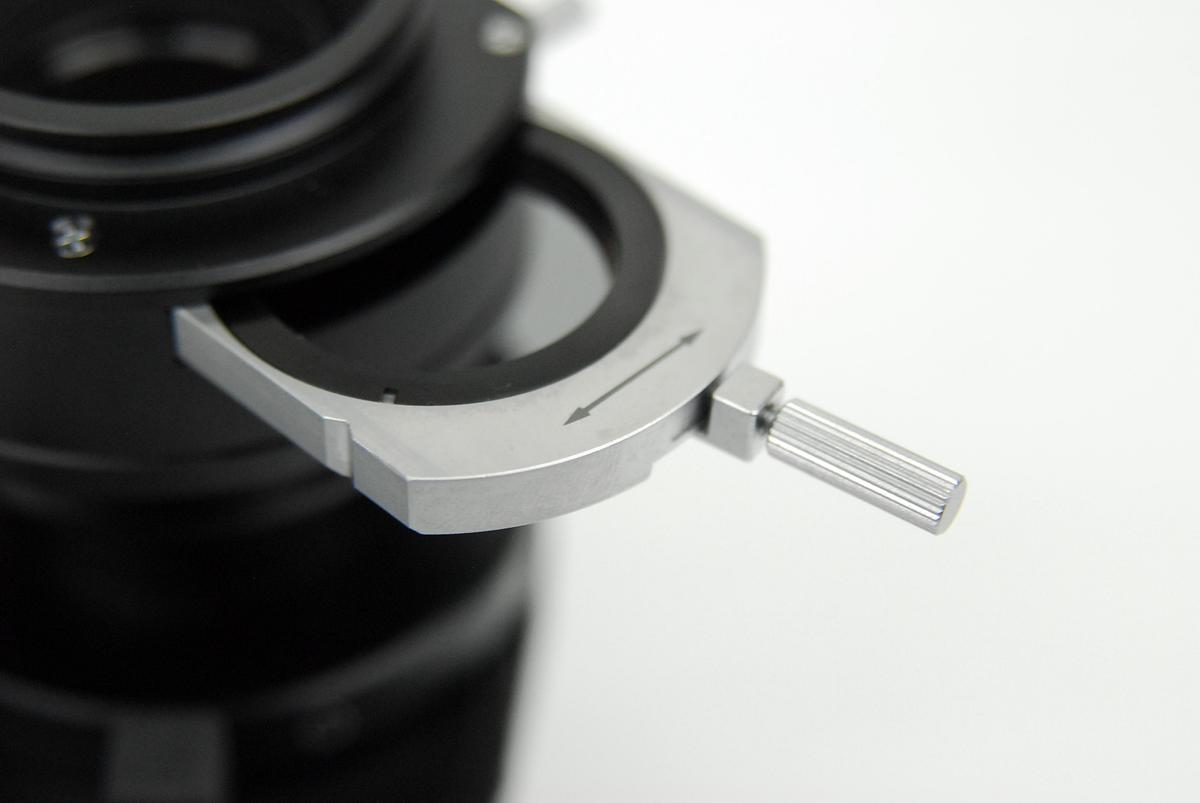 Used Olympus IX-LWUCD LWD Condenser W/ IX-LWPO POL Attachment